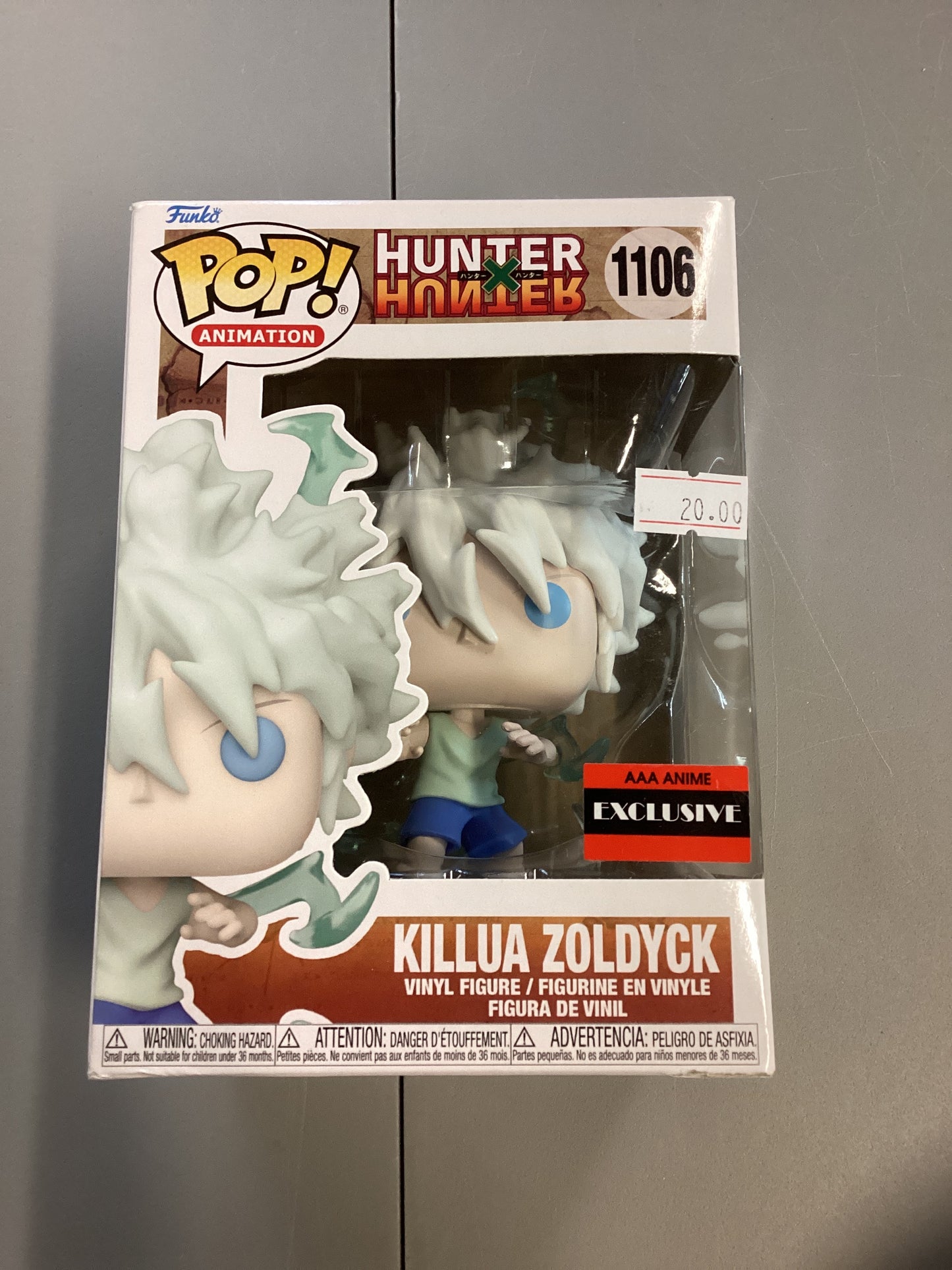 Funko Pop Hunter X Hunter Killua Zoldyck 1106