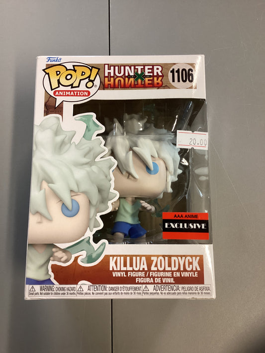 Funko Pop Hunter X Hunter Killua Zoldyck 1106