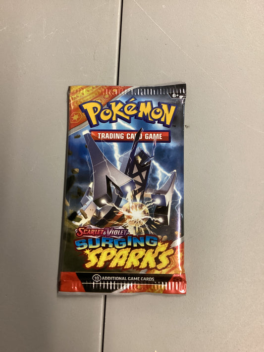 Pokemon TCG Sealed Scarlet And Violet Surging Sparks Booster Pack