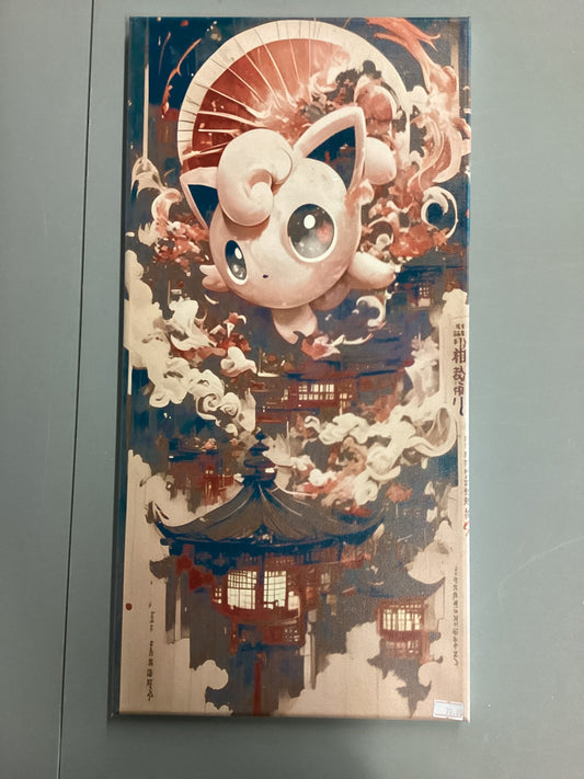 Pokemon Jigglypuff Japan Painting