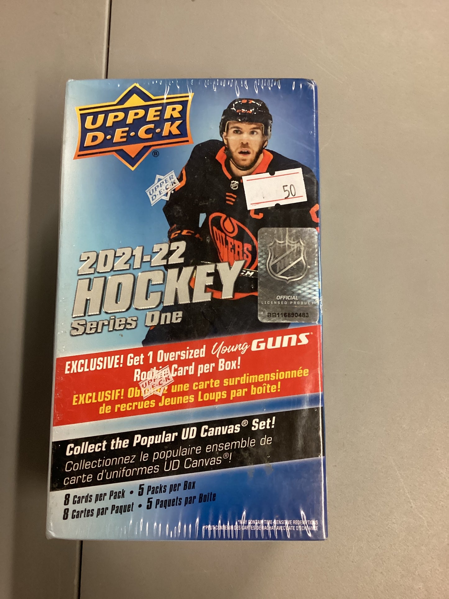 Upper Deck 2021-22 Hockey Series One Blaster Box