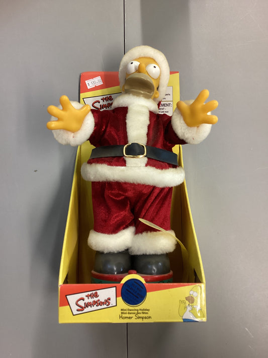 The Simpsons Mini Dancing Holiday Homer Simpson