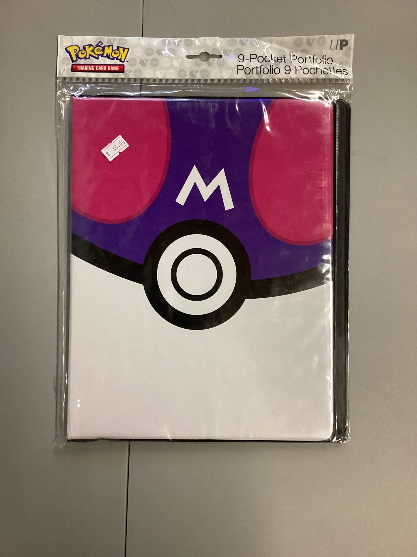 Ultra Pro Pokemon 9 Pocket Portfolio Master Ball