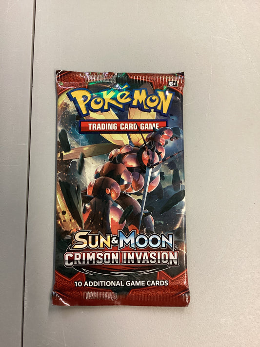 Pokemon TCG Crimson Invasion Booster Pack