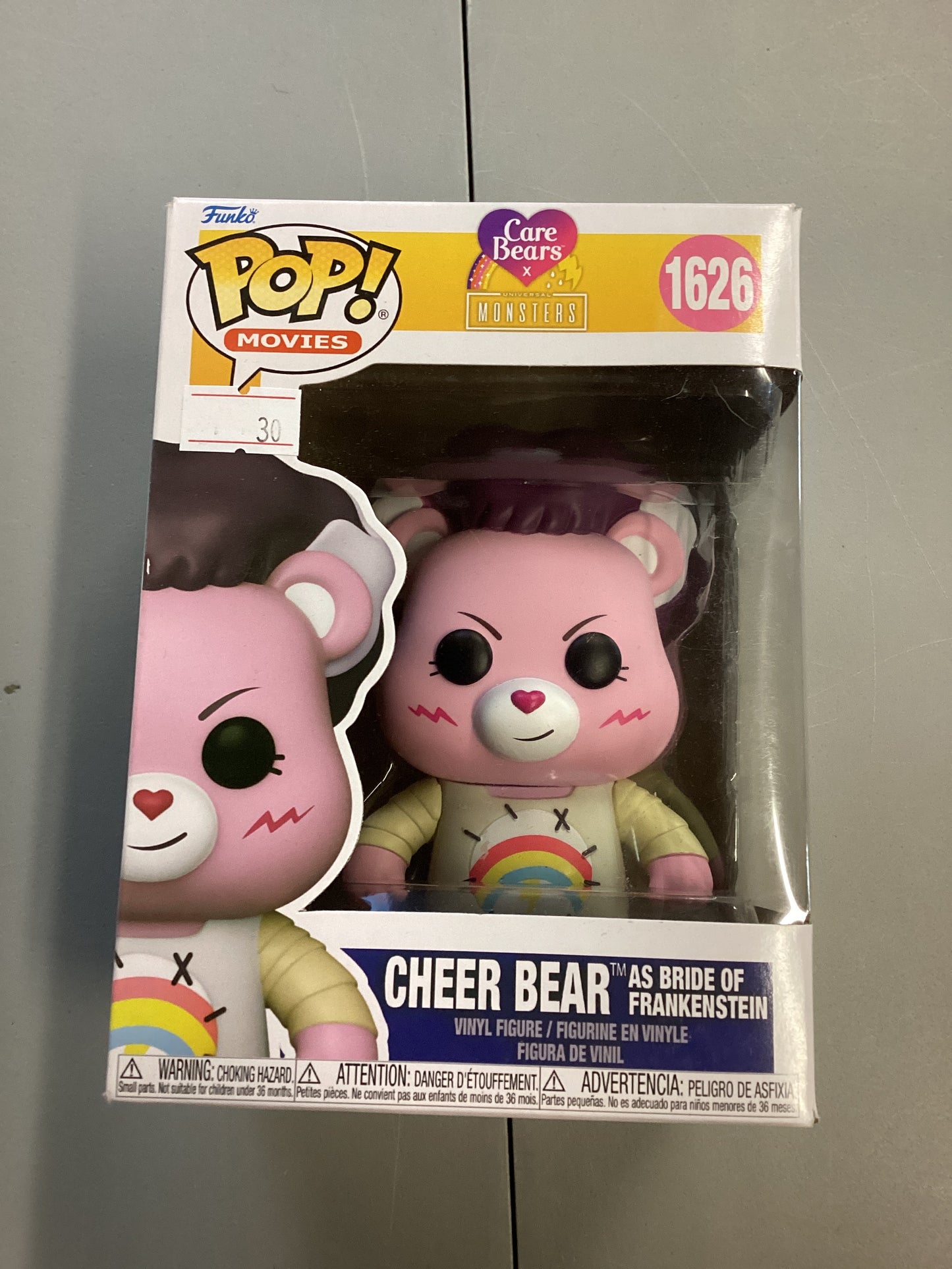 Funko Pop Care Bears Cheer Bear As Bride Of Frankenstein 1626