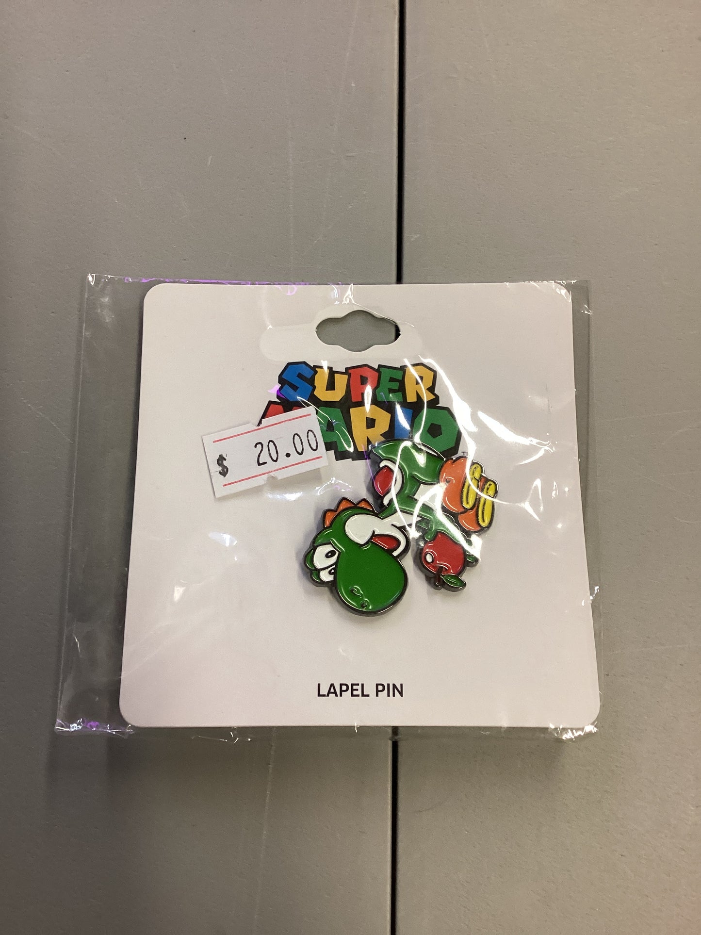 Super Mario Yoshi Lapel Pin