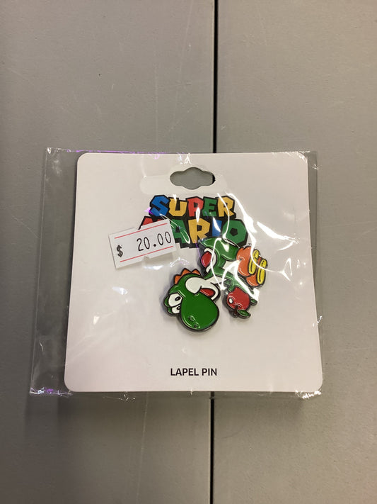Super Mario Yoshi Lapel Pin