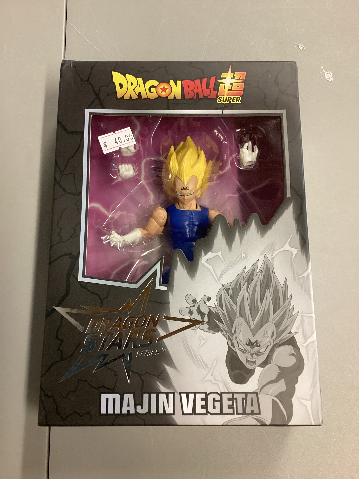 Bandai Dragon Ball Super Dragon Stars Series Majin Vegeta Action Figure