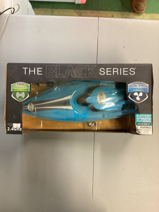 The Black Series Battery Operated RC Speedboat