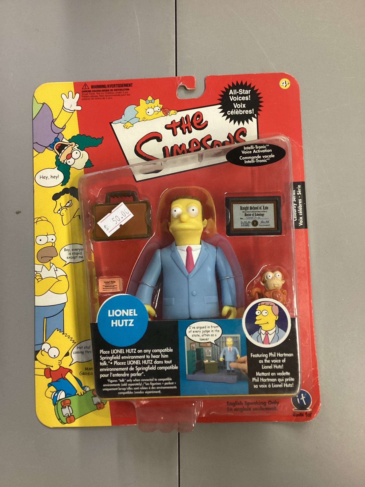 The Simpsons World Of Springfield Lionel Hutz Figure