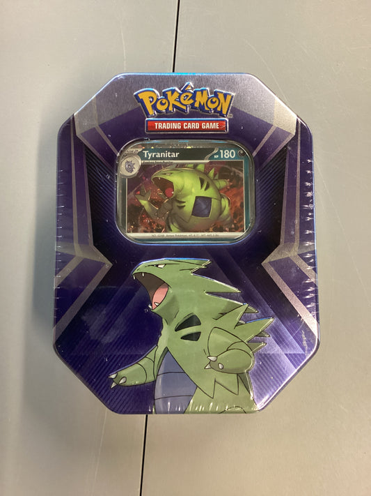 Pokemon TCG Triple Whammy Tin Tyranitar