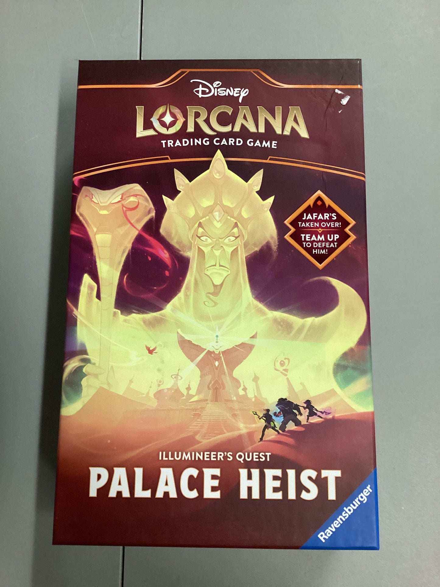 Disney Lorcana Trading Card Game Reign Of Jafar Sealed Illumineers Quest Palace Heist