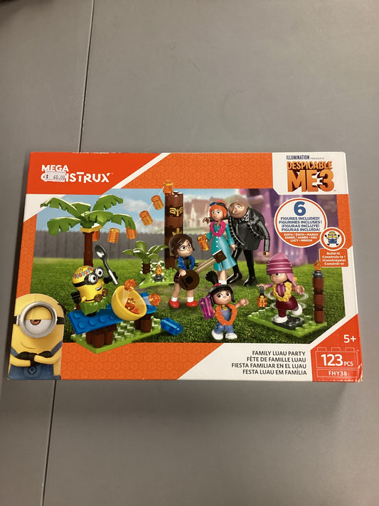 Mega Construx Despicable Me Family Luau Party