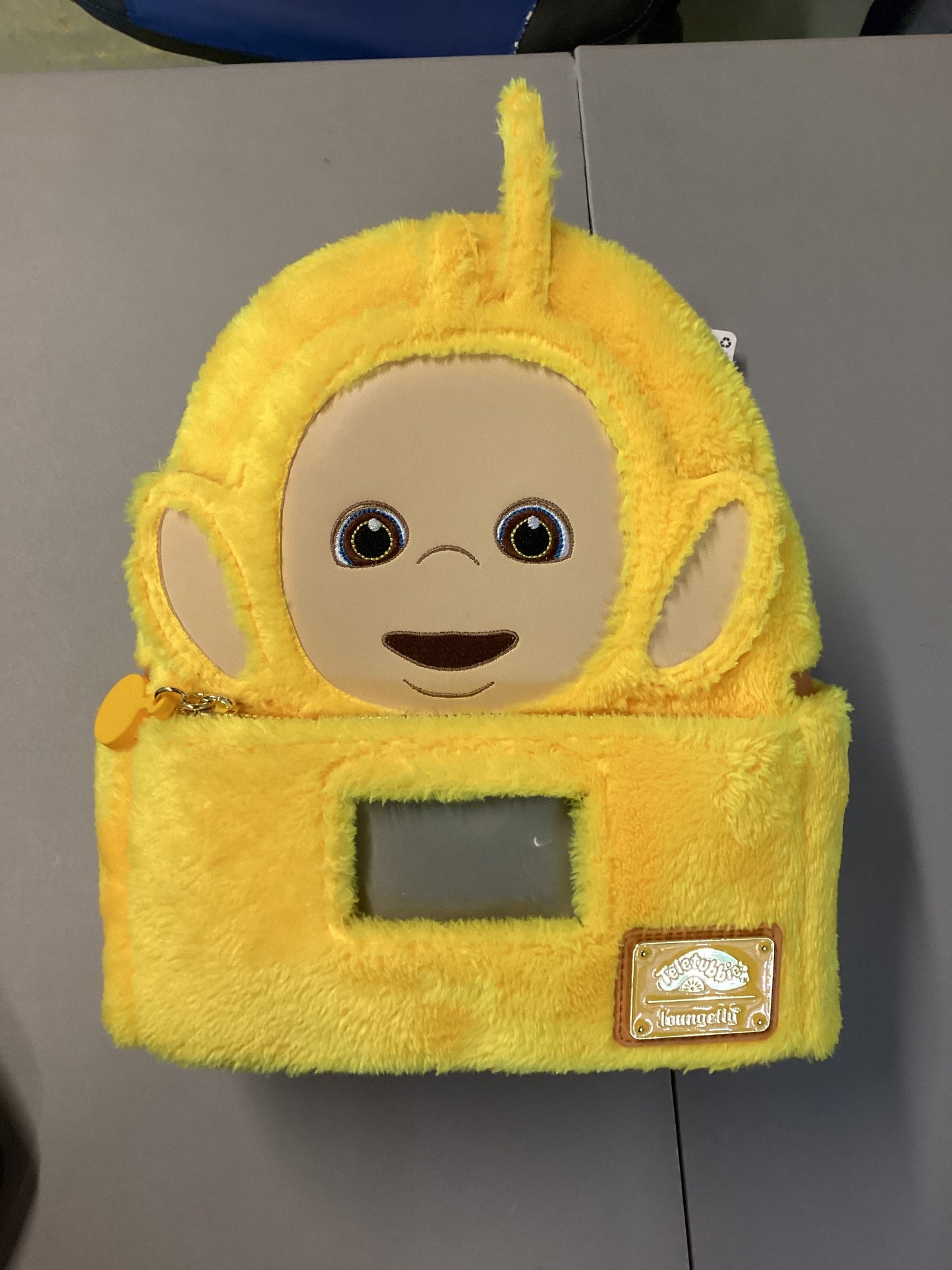 Yellow Teletubbies Laa Laa Plush Light up Loungefly Mini Backpack