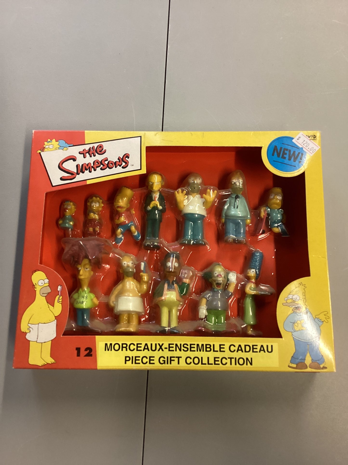 The Simpsons 12 Piece Gift Collection Figure Set