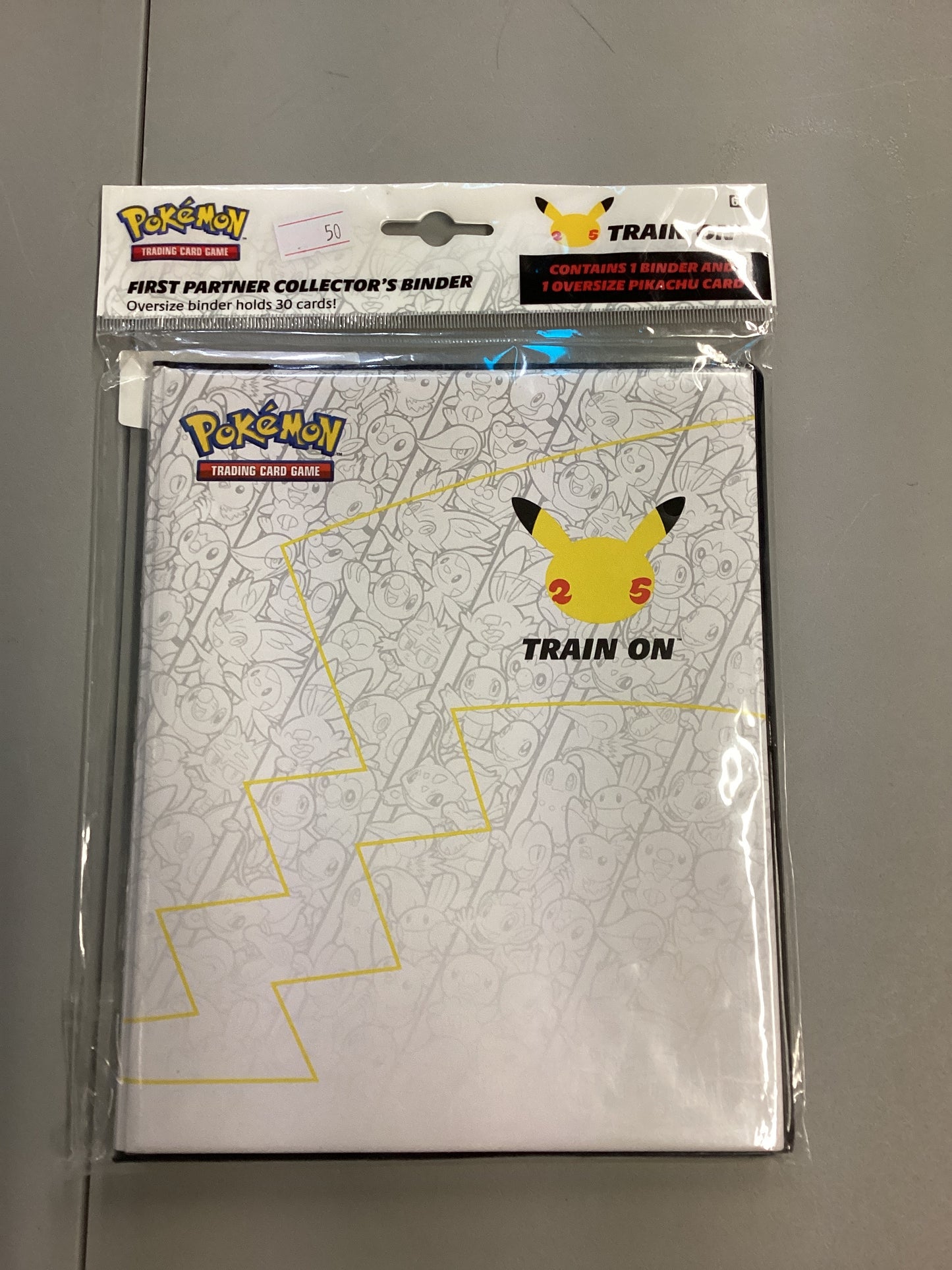 Pokemon One Pocket Oversize Card First Partner Collection Binder