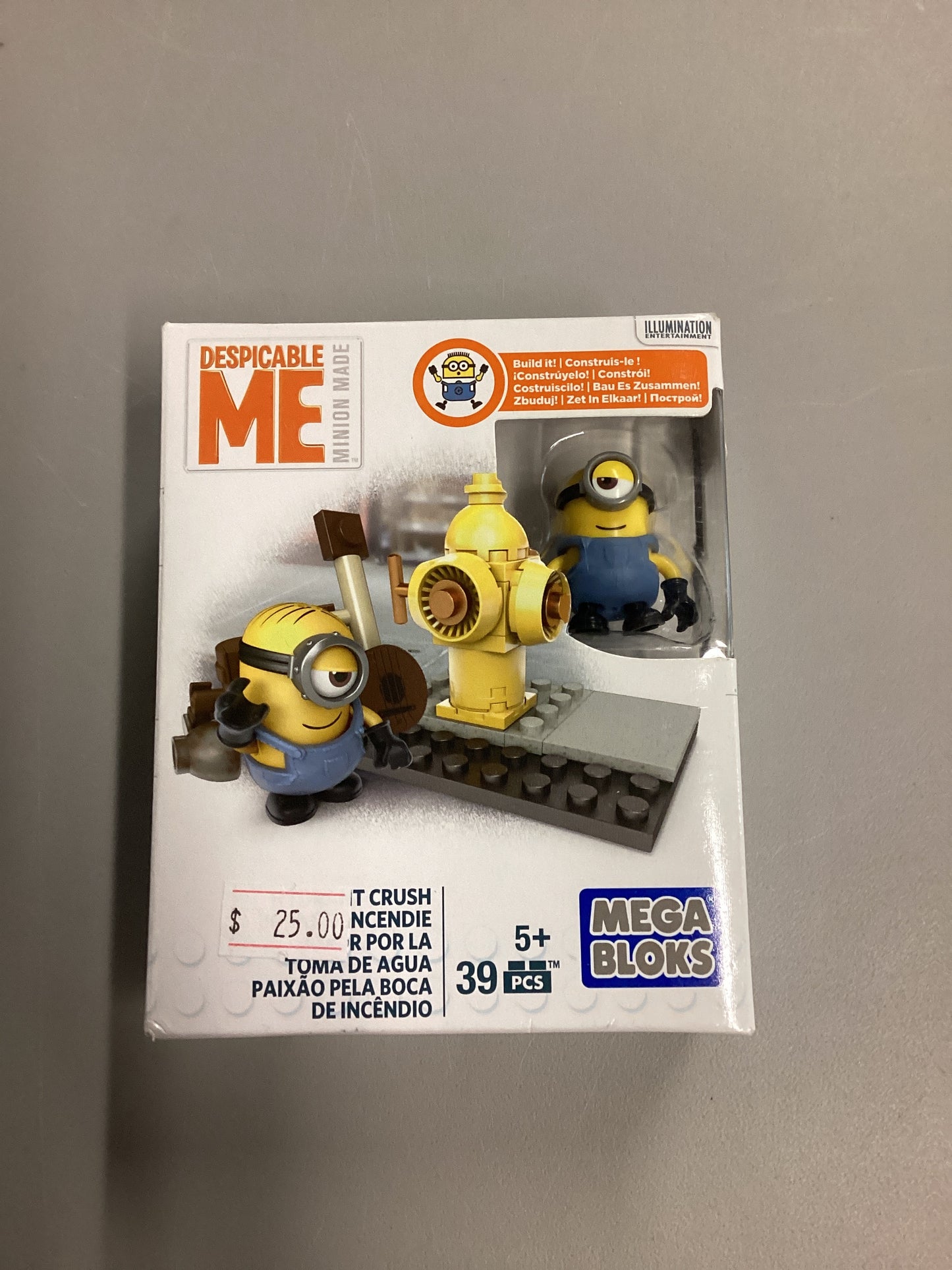 Mega Bloks Despicable Me Hydrant Crush