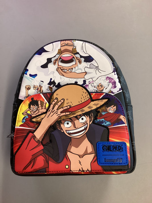 One Piece Luffy Collage Loungefly Mini Backpack