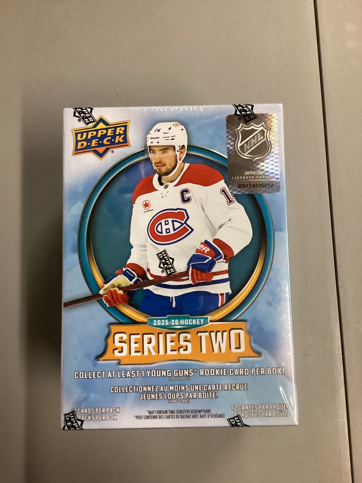Upper Deck 2025-26 Hockey Series Two Blaster Box