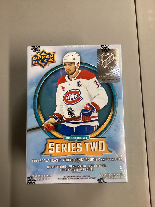 Upper Deck 2025-26 Hockey Series Two Blaster Box