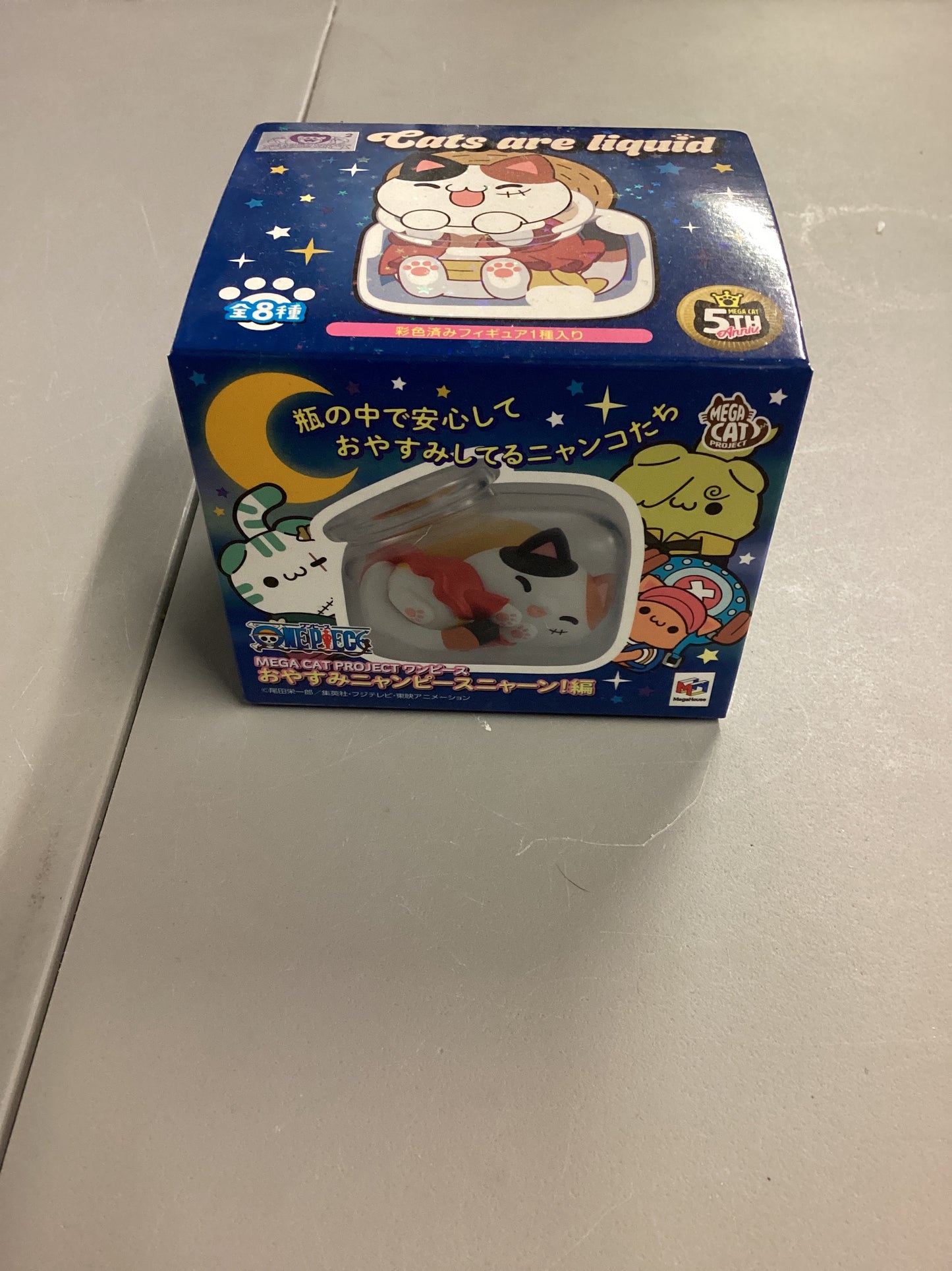 One Piece Cats Are Liquid Mystery Figure