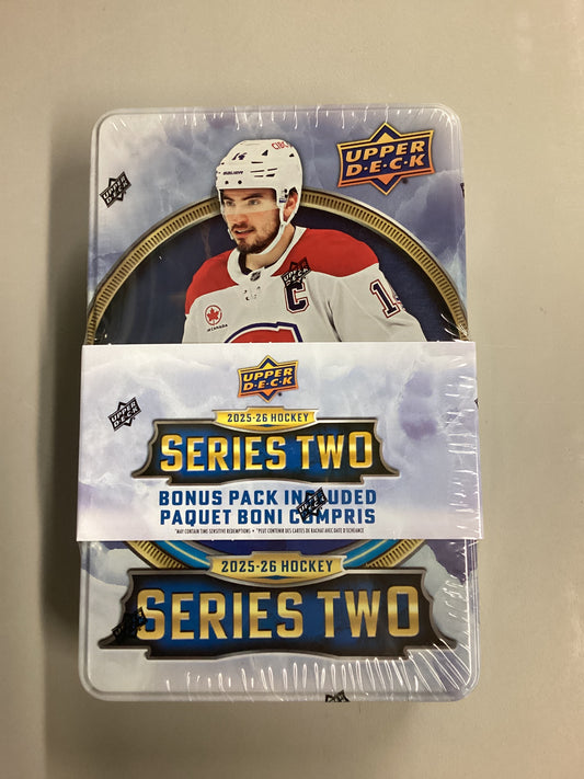 Upper Deck 2025-26 Hockey Series Two Tin