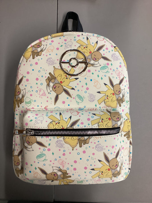 Pokemon Pikachu And Eevee Bioworld Mini Backpack