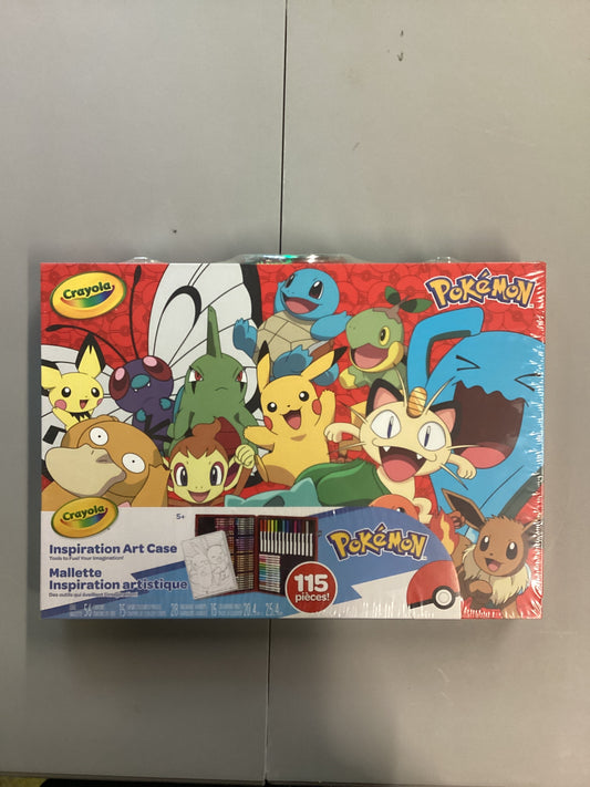 Crayola Pokemon Inspiration Art Case