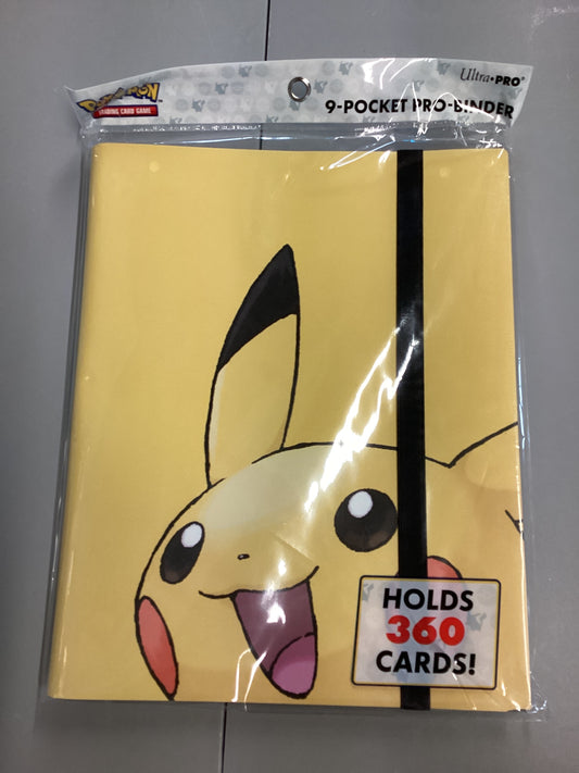 Ultra Pro Pokemon 9 Pocket Portfolio Binder Pikachu