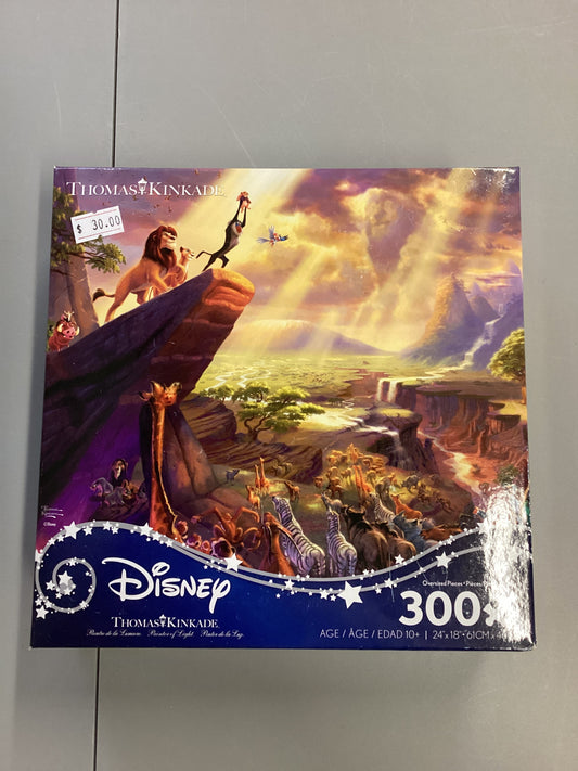 Disney Thomas Kinkade The Lion King 300 Piece Puzzle