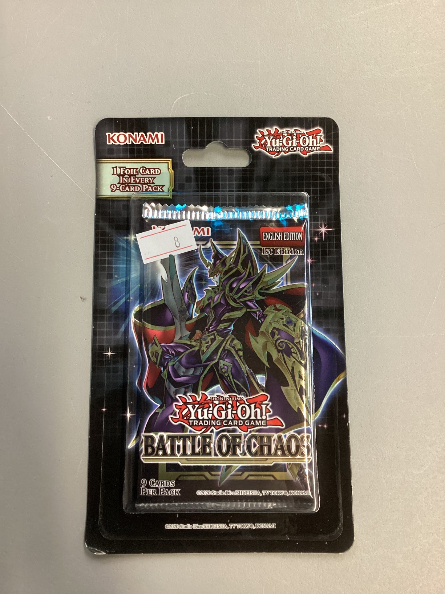 Yu-Gi-Oh! Battle Of Chaos 1st Edition Booster Pack Blister