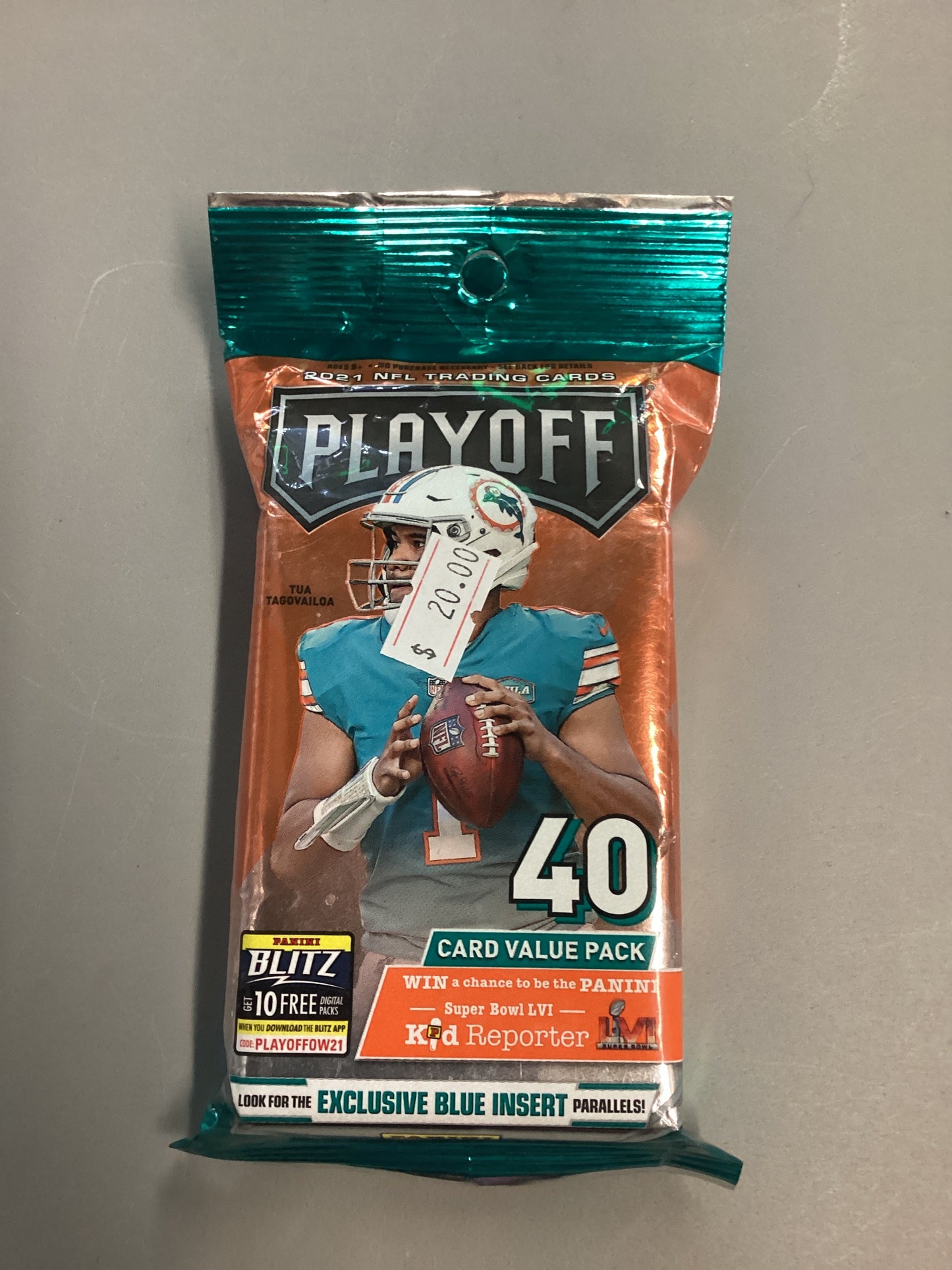 Panini 2021 Playoff Football Fat Booster Pack