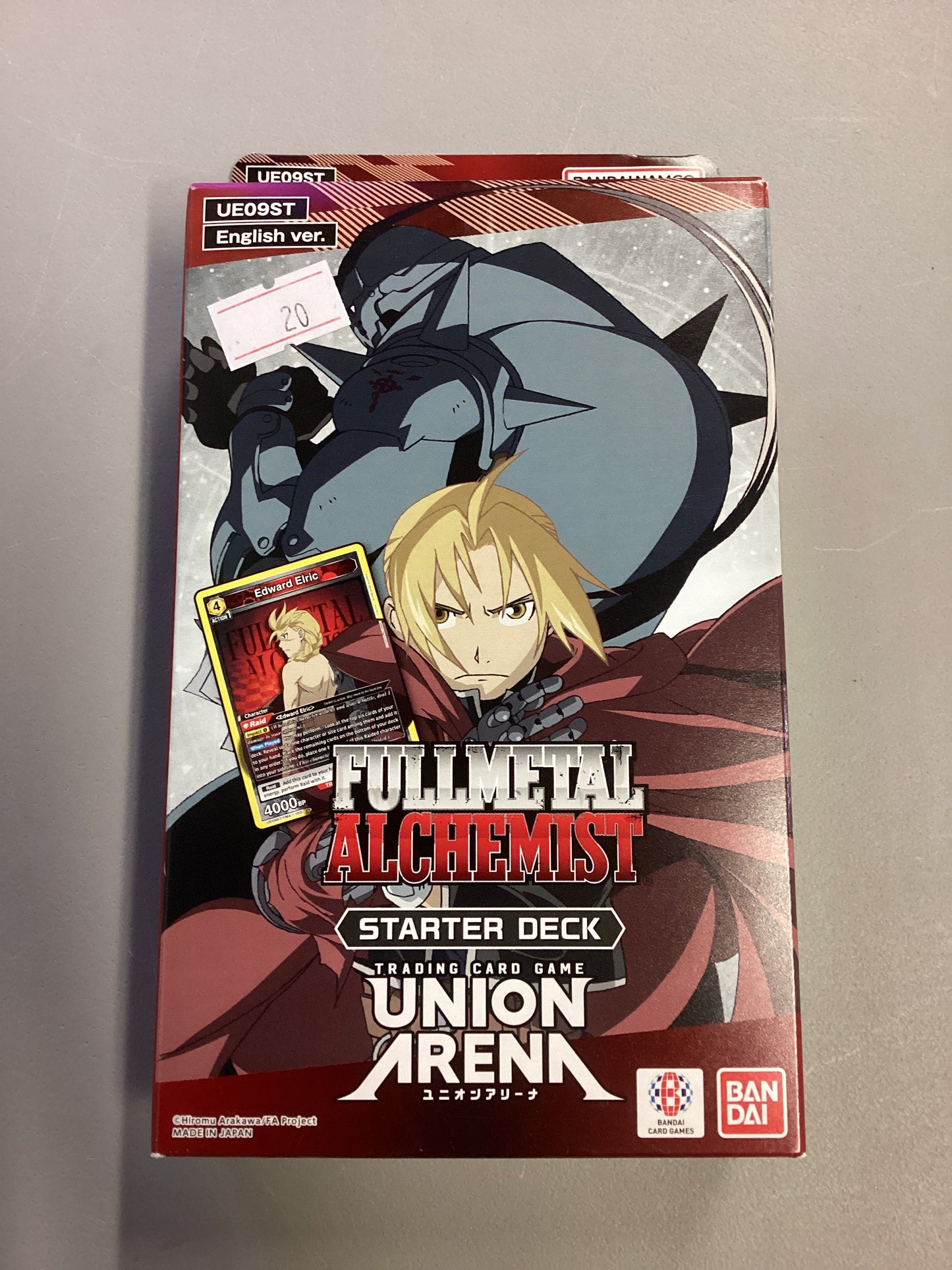 Union Arena Trading Card Game Starter Deck Full Metal Alchemist