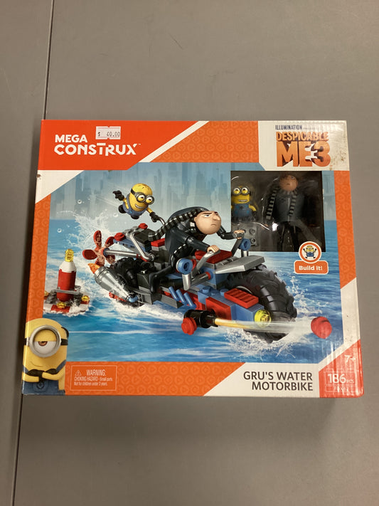 Mega Construx Despicable Me Gru’s Water Motorbike