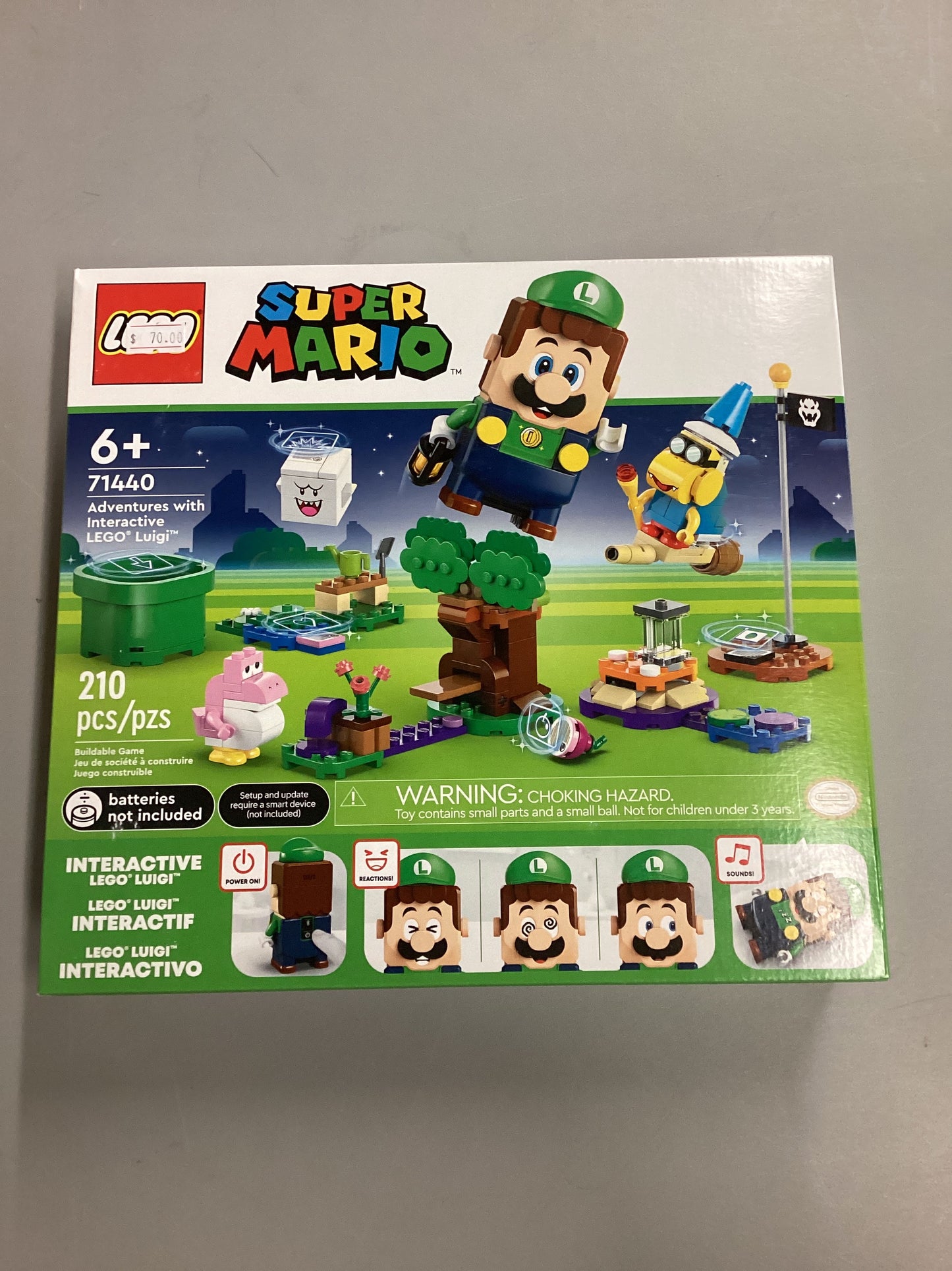 Lego Super Mario Adventures With Interactive Lego Luigi (71440)