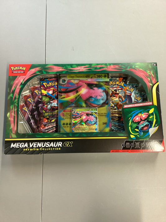 Pokemon TCG Mega Venusaur ex Premium Collection Box