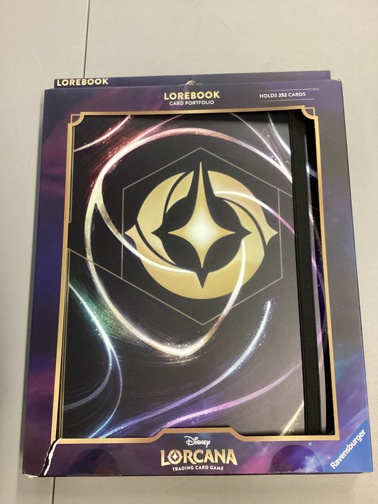 Disney Lorcana Trading Card Game Lorebook 9 Pocket Portfolio Binder