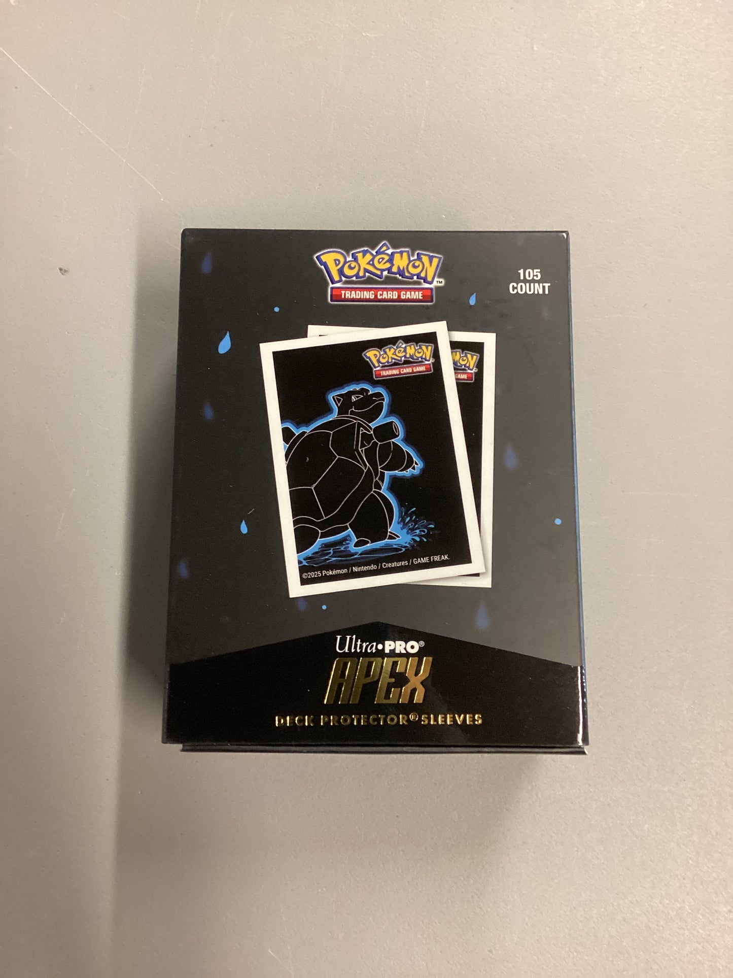 Ultra-Pro Standard Size Apex Deck Protector Sleeves Blastoise