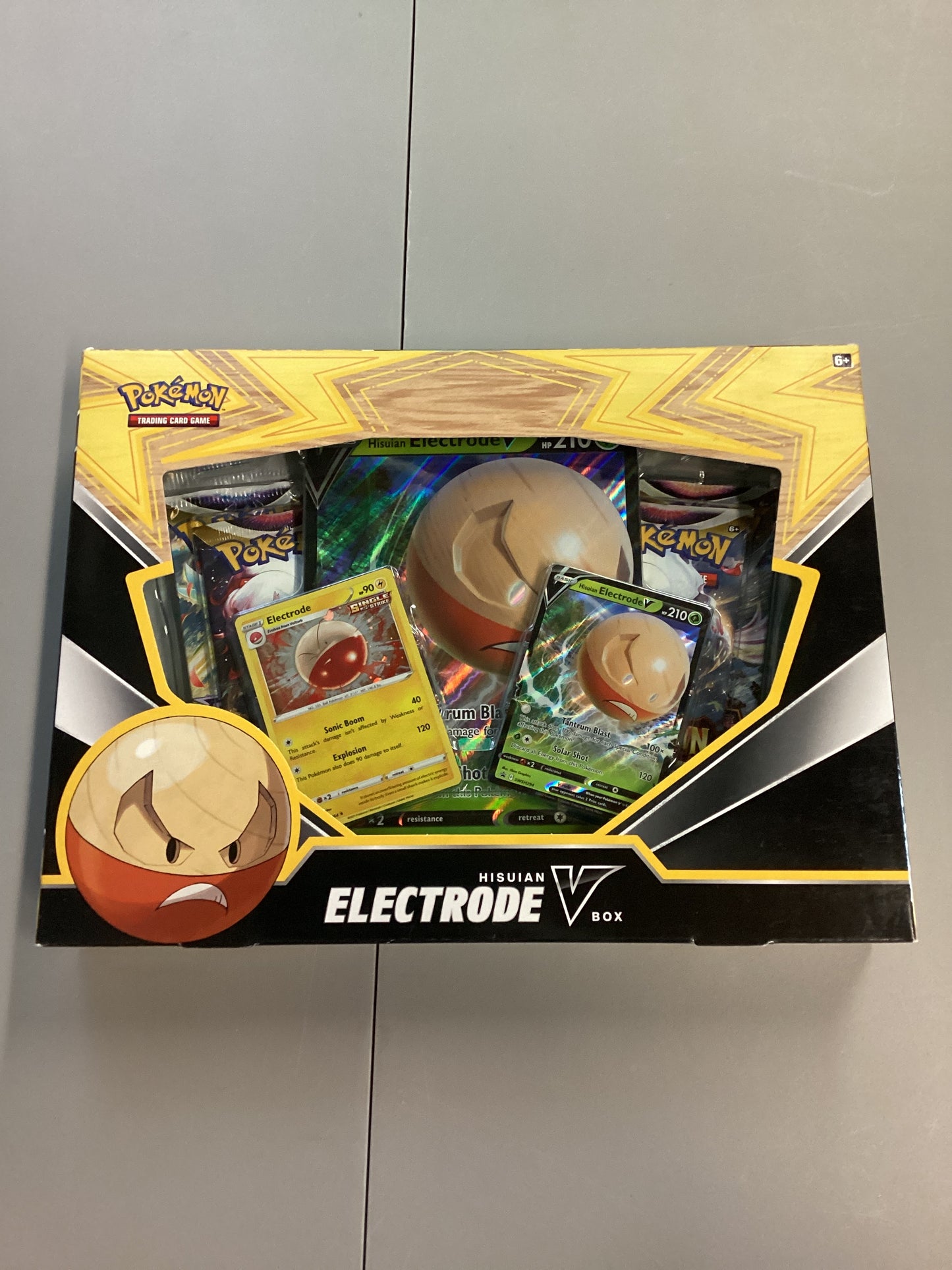 Pokemon TCG Hisuian Electrode V Box