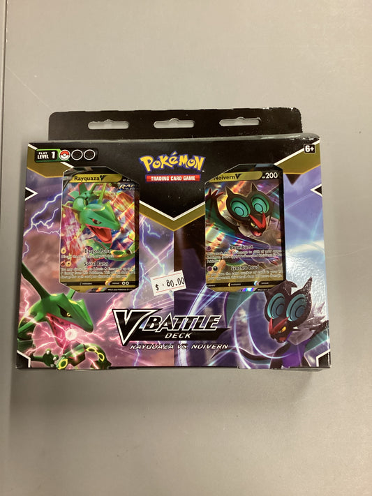 Pokemon TCG Sealed Rayquaza VS Noivern V Battle Deck