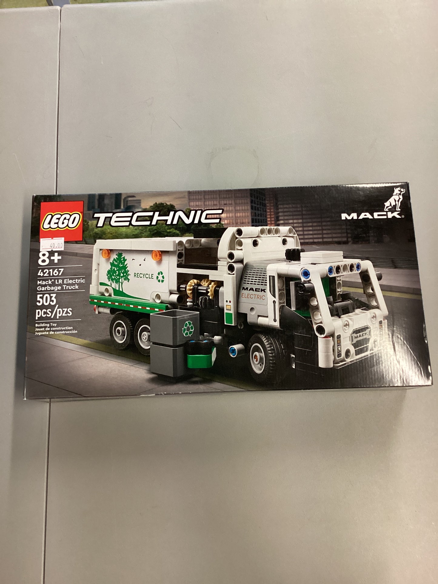 Lego Technic Mack LR Electric Garbage Truck (42167)