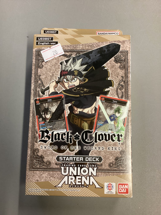 Union Arena Trading Card Game Starter Deck Black Clover