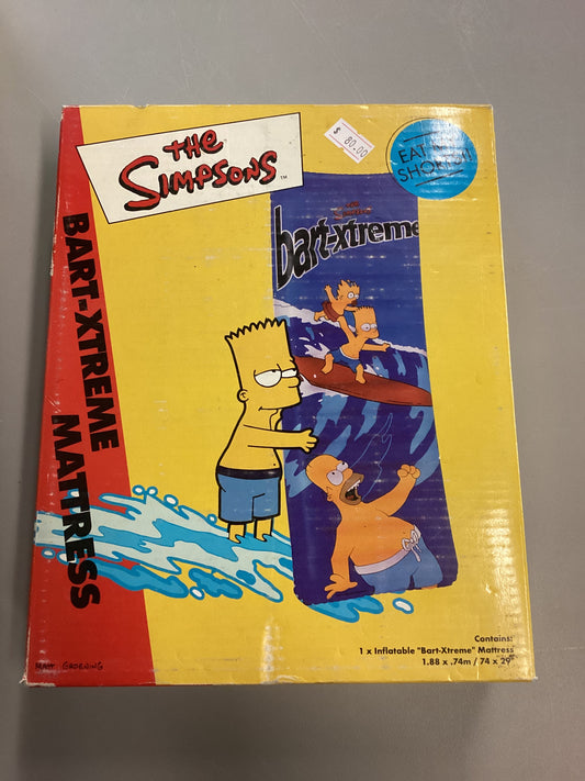 The Simpsons Bart Simpson Bart-Xtreme Inflatable Mattress