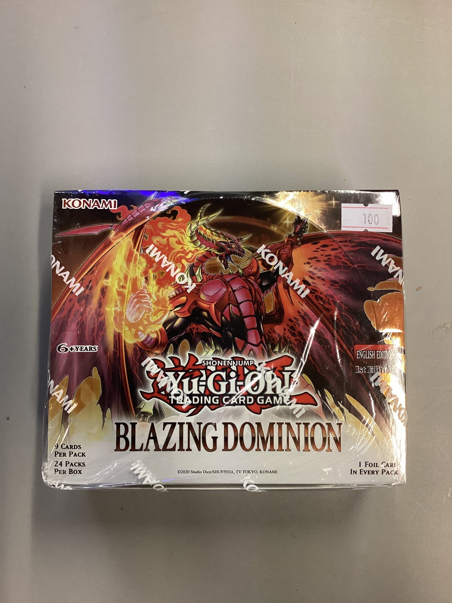 Yu-Gi-Oh! Blazing Dominion 1st Edition Booster Box
