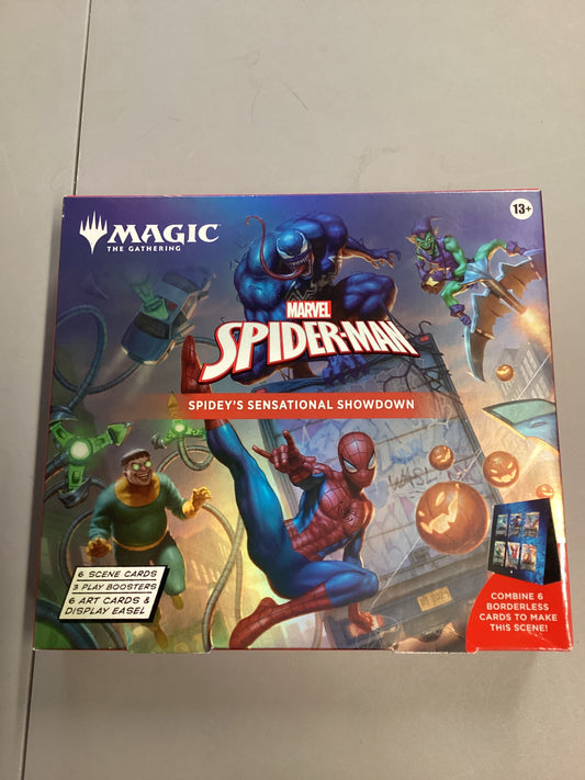 Magic The Gathering Scene Box Marvel Spiderman Spidey’s Sensational Showdown