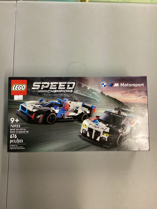 Lego Speed Champions BMW M4 GT3 And BMW M Hybrid V8 (76922)