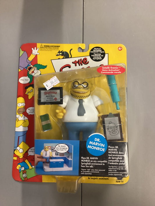 The Simpsons World Of Springfield Dr Marvin Monroe Figure