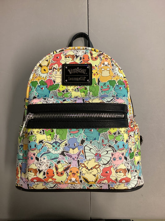 Pokemon All Over Print Loungefly Mini Backpack