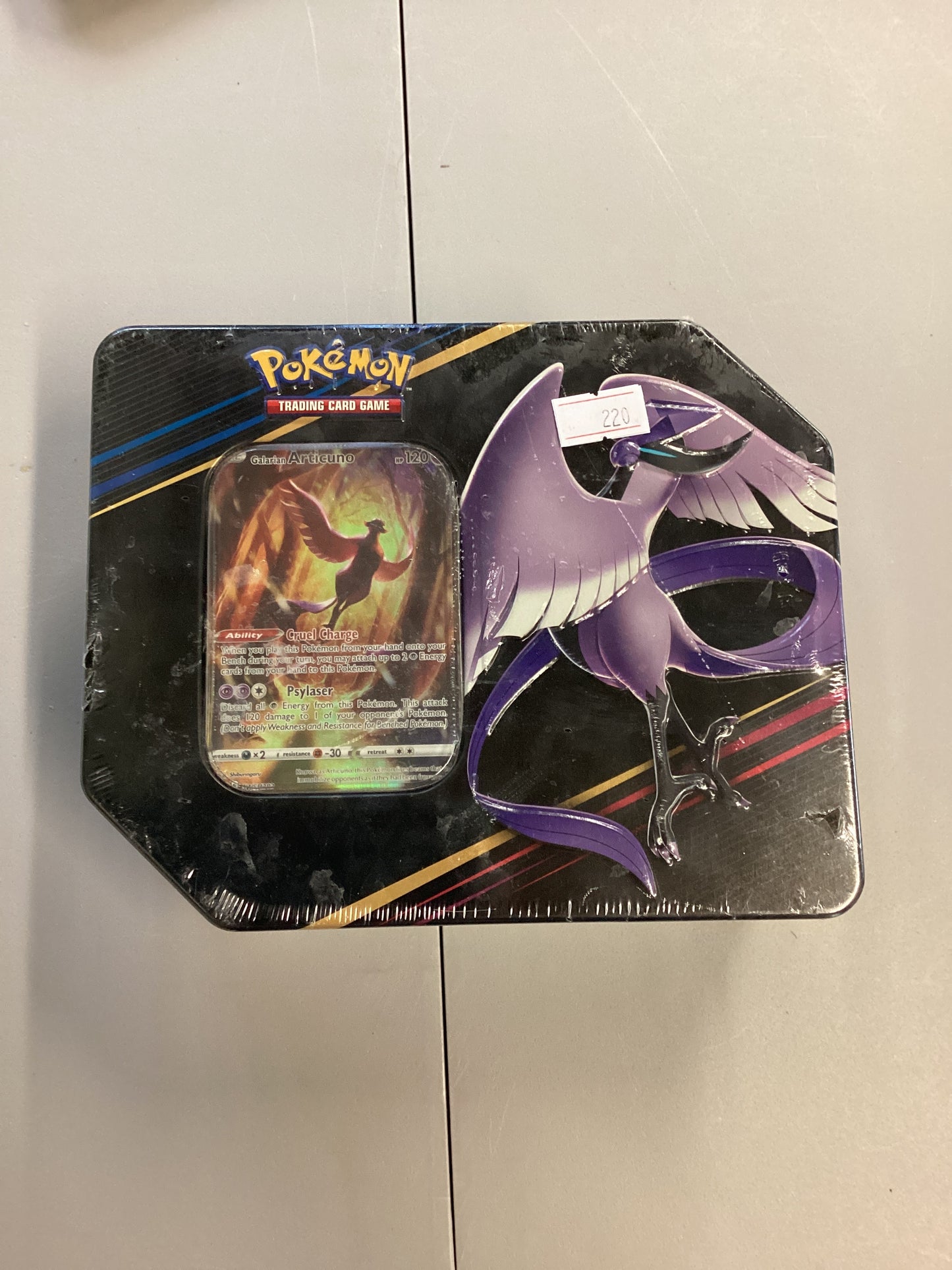 Pokemon Crown Zenith Galarian Articuno Tim