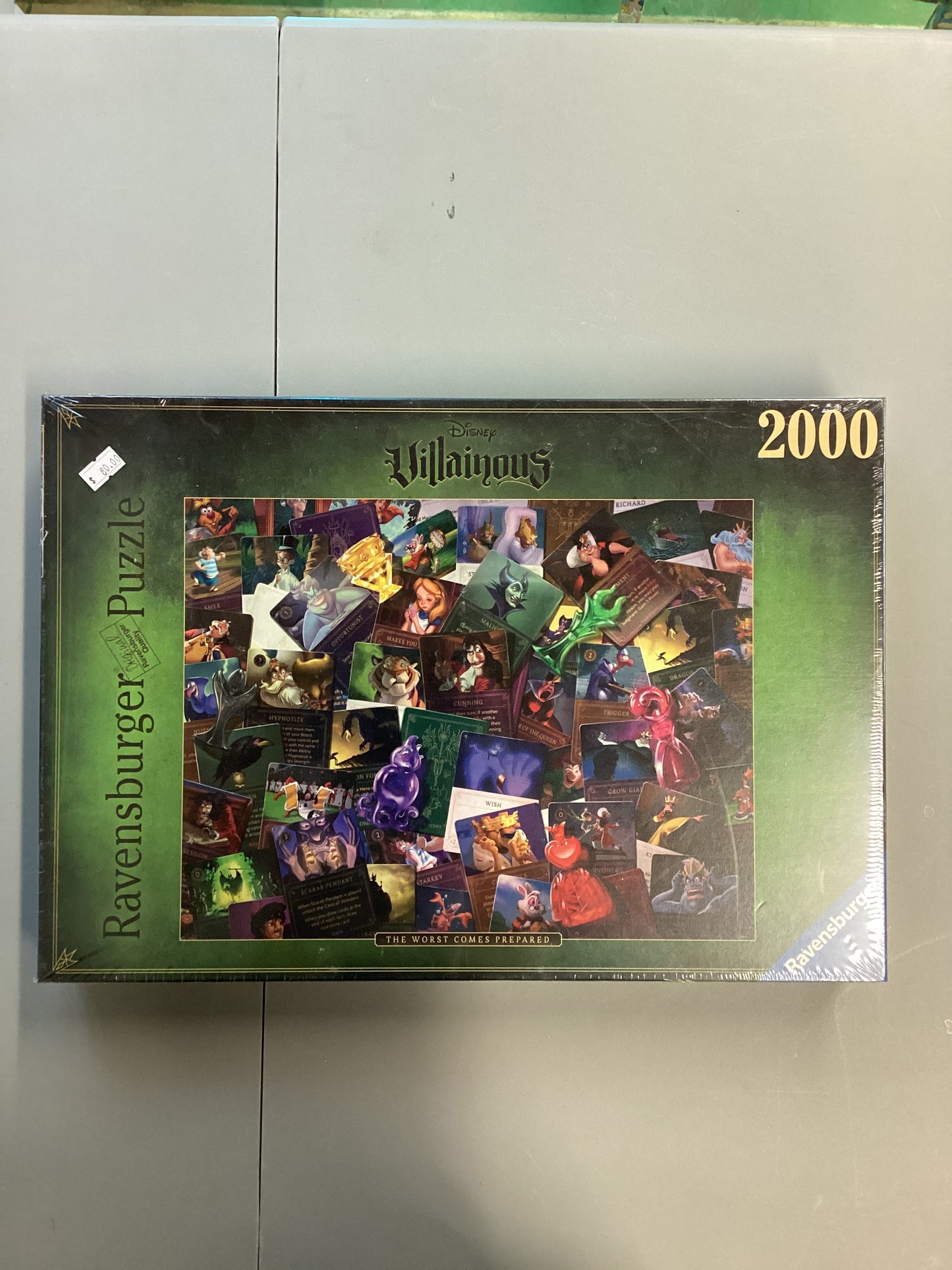 Ravensburger Disney Villainous The Worst Comes Prepared 2000 Piece Puzzle